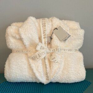 NWT Barefoot Dreams CozyChic Long Wrap Robe Unisex Size 1
